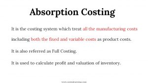 Absorption Costing [PPT] - Notes Learning