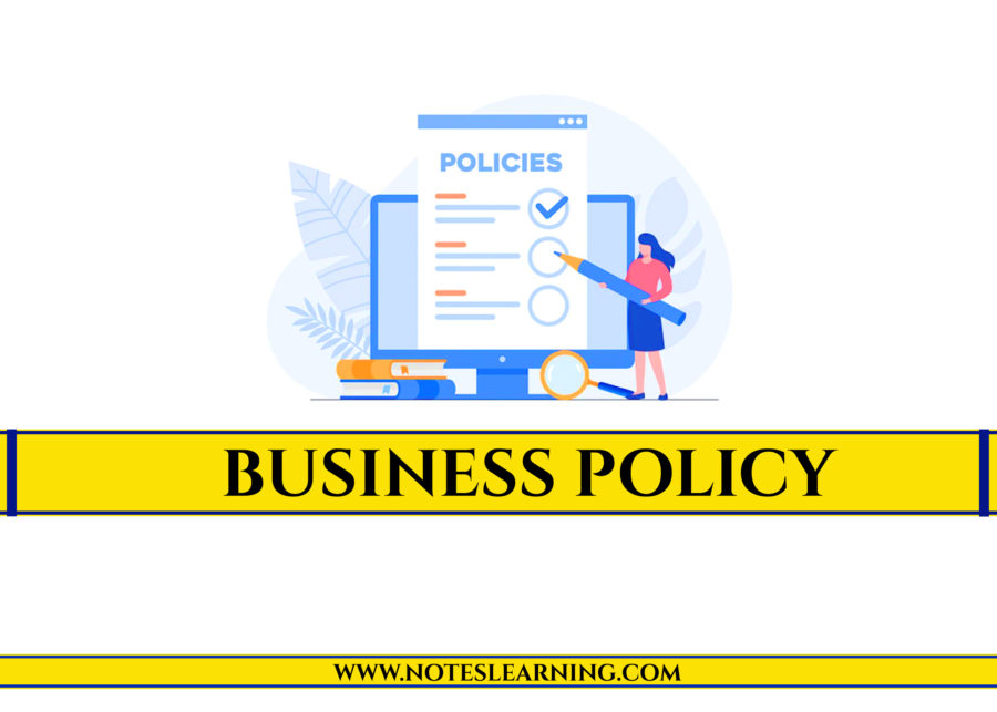 BUSINESS POLICIES