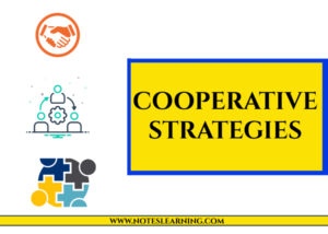 COOPERATIVE STRATEGIES