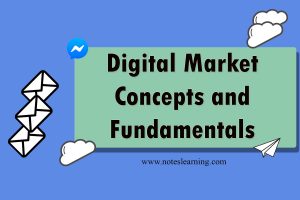 Digital Market: Concepts and Fundamentals