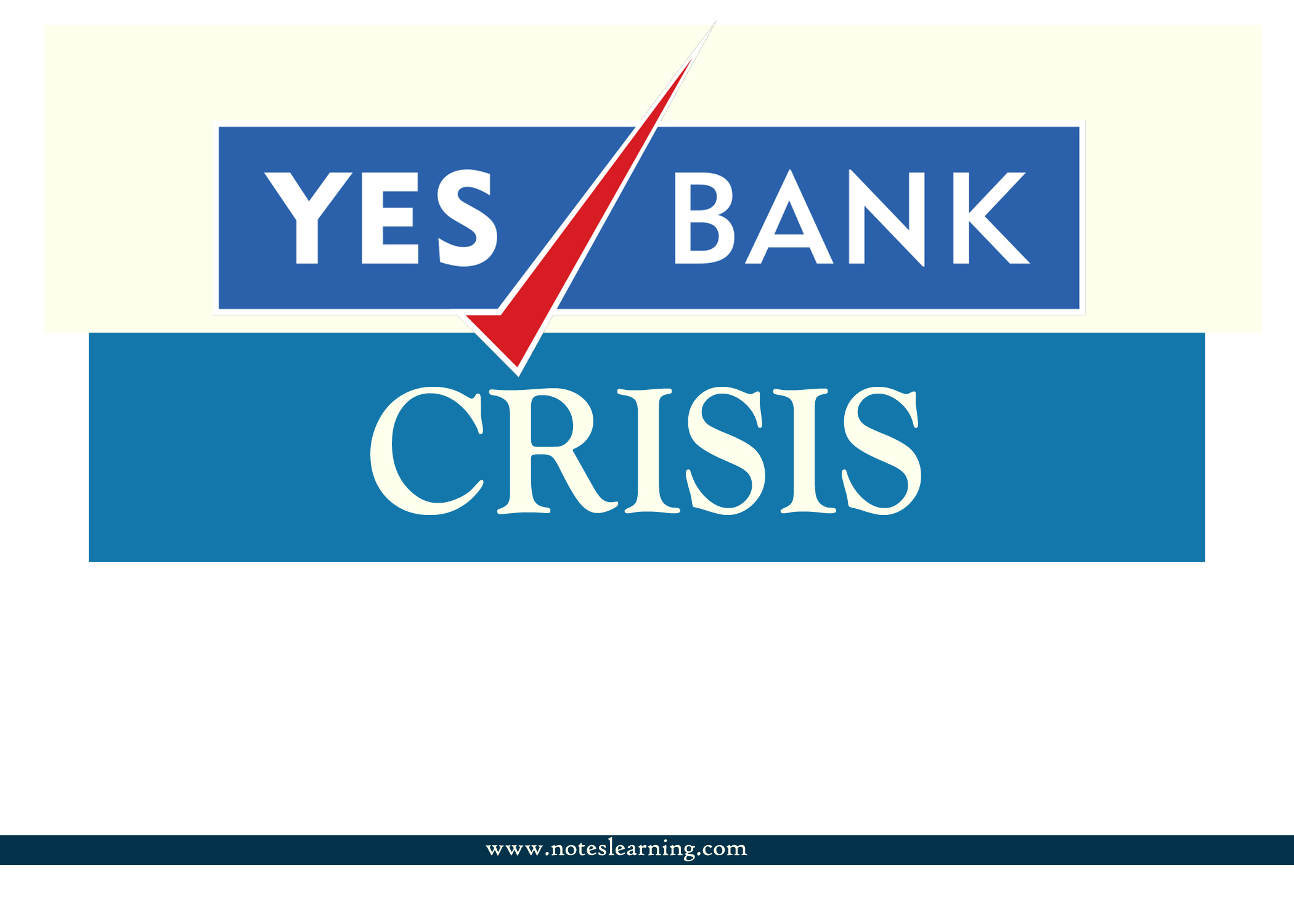 YES BANK CRISES: CASE STUDY - Notes Learning Notes Learning