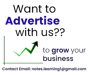 Notes learning advertise