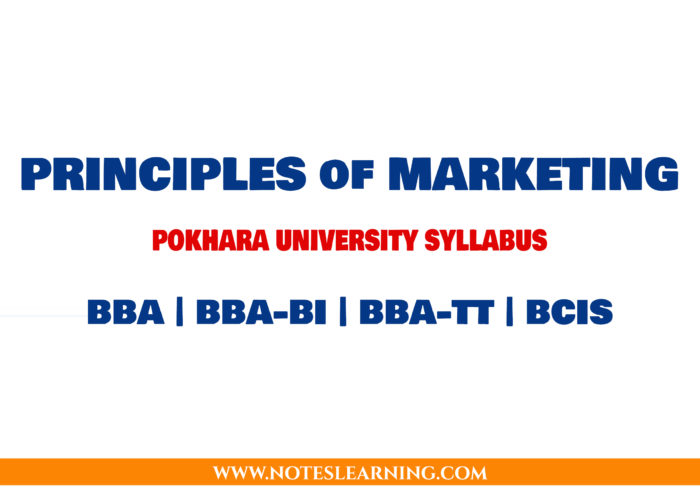 Principles of marketing syllabus