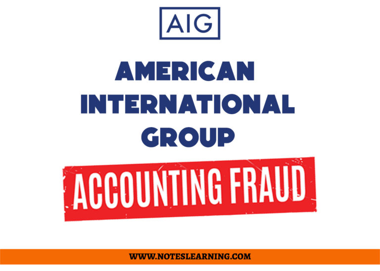 AMERICAN INTERNATIONAL GROUP (AIG) ACCOUNTING SCANDAL