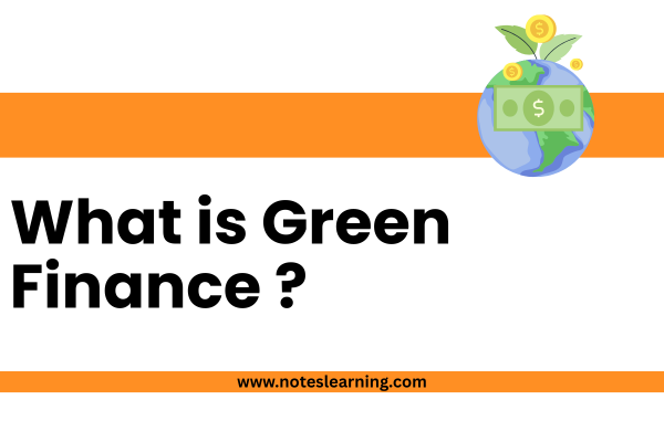 What is Green Finance